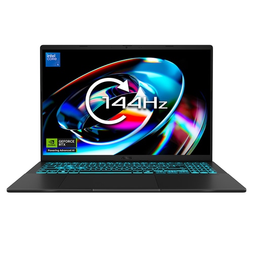 ASUS V16 V3607VH-RP011W Intel Core 5 210H Laptop 40.6 cm (16) WUXGA 16 GB DDR5-SDRAM 512 GB SSD NVIDIA GeForce RTX 5050 Wi-Fi 6 (802.11ax) Windows 11 Home Black