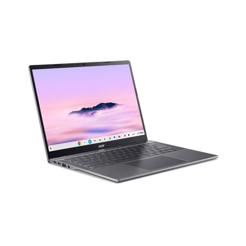 Acer Chromebook Plus 514 CBE594-2-TCO-340Q Intel Core 3 100U 35.6 cm (14) WUXGA 8 GB LPDDR5x-SDRAM 256 GB SSD Wi-Fi 7 (802.11be) ChromeOS Grey