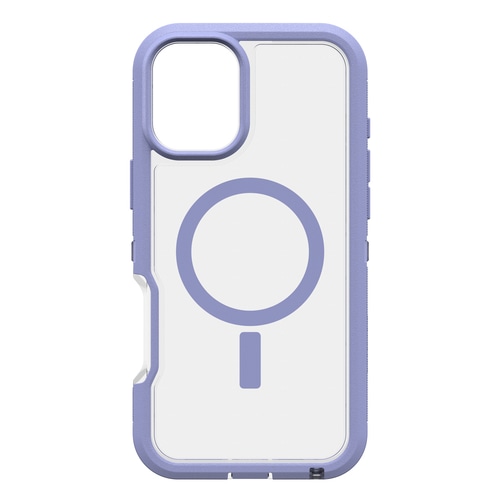 OtterBox Defender Series XT Clear for MagSafe for iPhone 16 Plus, Lavander Haze
