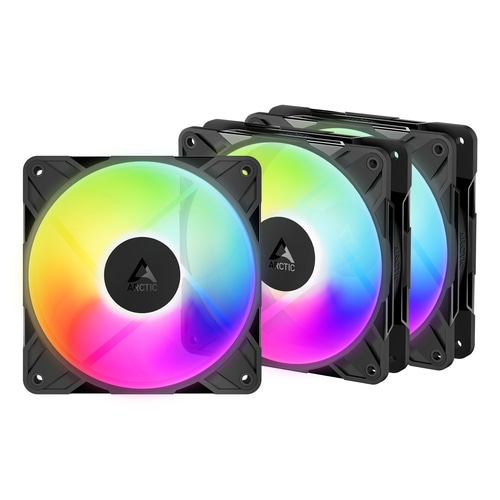 ARCTIC Freezer P12 Pro Reverse A-RGB - 3 Pack Computer case Fan 12 cm Black 3 pc(s)