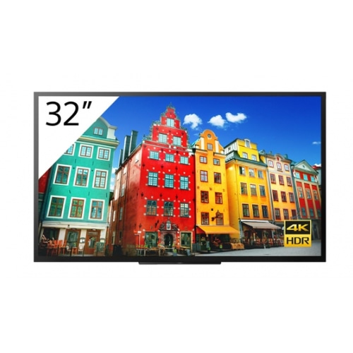 Sony FW-32BZ30J1 Signage Display Digital signage flat panel 81.3 cm (32) LCD Wi-Fi 300 cd/m 4K Ultra HD Black Built-in processor