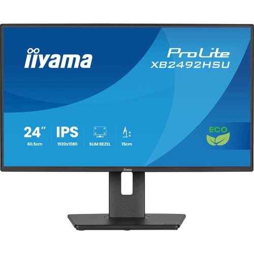 iiyama ProLite XB2492HSU-B1 computer monitor 61 cm (24) 1080 x 1920 pixels Quad HD LED Black