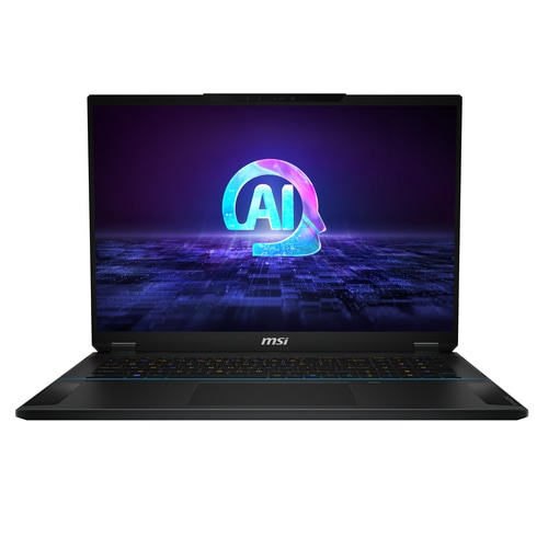 MSI STEALTH 18 U9 185H 64GB 2TB 4090 Intel Core Ultra 9 Laptop 45.7 cm (18) WQUXGA DDR5-SDRAM SSD NVIDIA GeForce RTX 4090 Wi-Fi 7 (802.11be) Windows 11 Pro Black