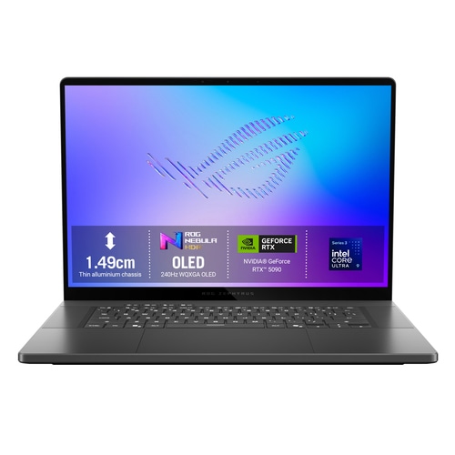 ASUS ROG Zephyrus G16 GU606AX-TB002W Intel Core Ultra 9 386H Laptop 40.6 cm (16) 2.5K 64 GB LPDDR5x-SDRAM 2 TB SSD NVIDIA GeForce RTX 5090 Wi-Fi 7 (802.11be) Windows 11 Home Grey
