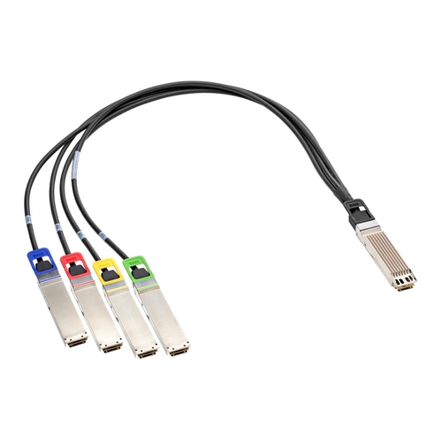 HPE InfiniBand NDR/Ethernet OSFP to 2xOSFP 3m Splitter Direct Attach Copper Cable