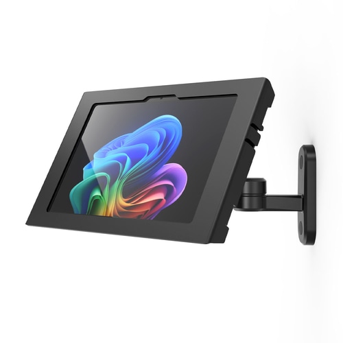 Compulocks Surface Pro Copilot+ PC 12, Apex Enclosure Swing Wall Mount - Black