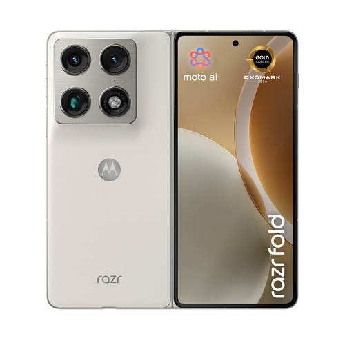 Motorola razr fold 20.6 cm (8.09) Dual SIM Android 16.0 5G USB Type-C 16 GB 512 GB 6000 mAh White