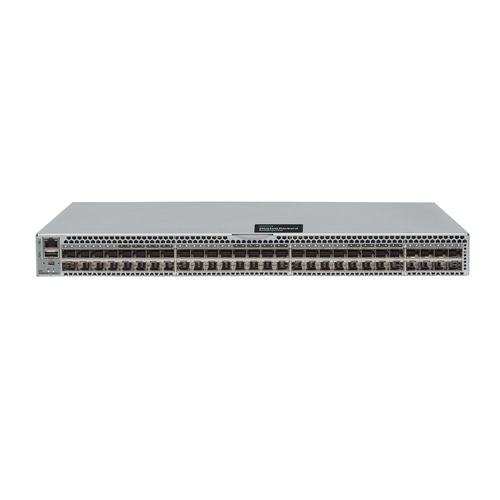 HPE Storage 128Gb 56/24 24-port 64Gb Short Wave SFP56 Non Port Side Exh FC Switch B-series SN6800B