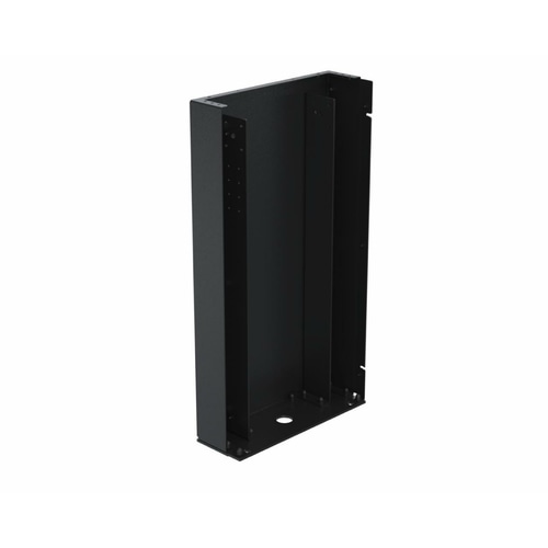 Ergonomic Solutions SpacePole Kiosk & Signage SpacePole outdoor kiosk  Floorstand no front
