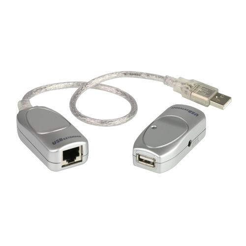 ATEN UCE60 network extender Network transmitter Silver
