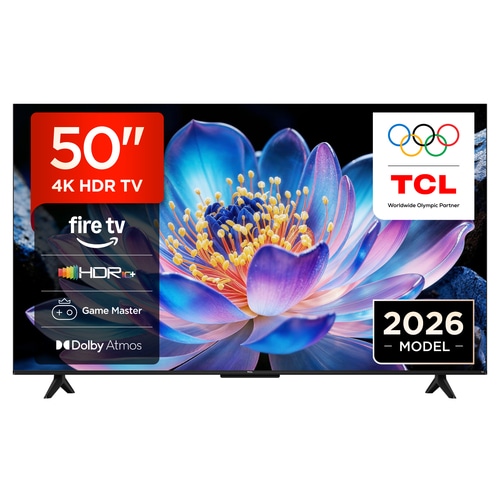 TCL 50V6D-UK TV 127 cm (50) 4K Ultra HD Smart TV Wi-Fi Black 260 cd/m