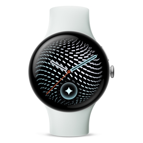 Google Pixel Watch 5 AMOLED 45 mm Digital Touchscreen Silver Wi-Fi GPS (satellite)