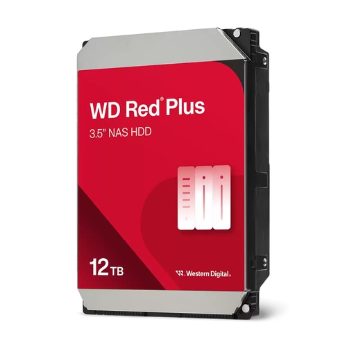 Western Digital Red Plus WD120EFGX internal hard drive 12 TB 7200 RPM 512 MB 3.5 Serial ATA III