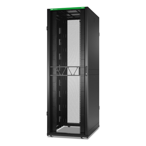 APC NetShelter SX, Server Rack Enclosure, Gen 2, 52U, 2436H x 800W x 1200D mm, with Sides, Black