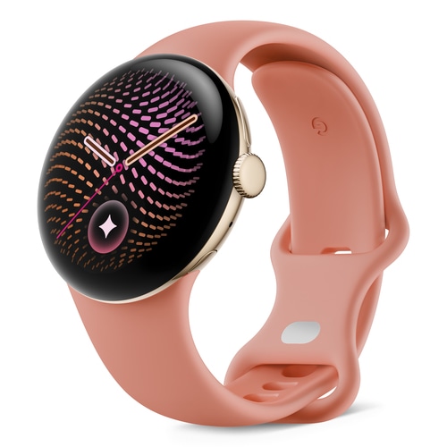 Google Pixel Watch 5 AMOLED 41 mm Digital Touchscreen Gold Wi-Fi GPS (satellite)