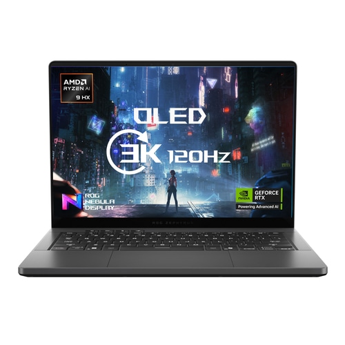 ASUS ROG Zephyrus G14 GA403WW-QS075W AMD Ryzen AI 9 HX 370 Laptop 35.6 cm (14) 3K 32 GB LPDDR5x-SDRAM 2 TB SSD NVIDIA GeForce RTX 5080 Wi-Fi 7 (802.11be) Windows 11 Home Grey