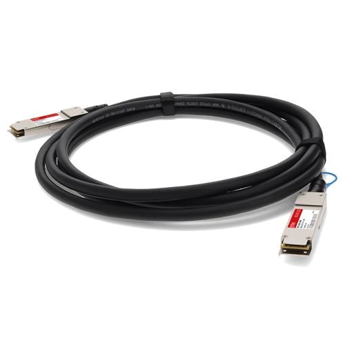 Proline Options JNP-100G-DAC-1M-PRO InfiniBand/fibre optic cable QSFP28 Black, Silver