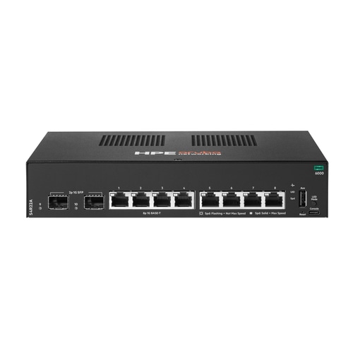 HPE Aruba Networking CX 6000 8p 10M/100M/1G 2p SFP 1G Switch