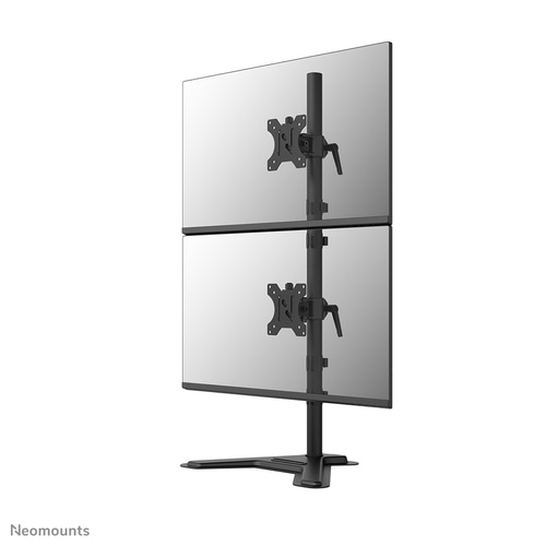 Neomounts DS45-600BL2V Dual monitor stand 10-32