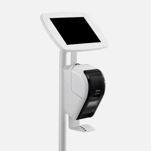 Bouncepad Floorstanding with Brother Printer mount tablet security enclosure 26.7 cm (10.5) White
