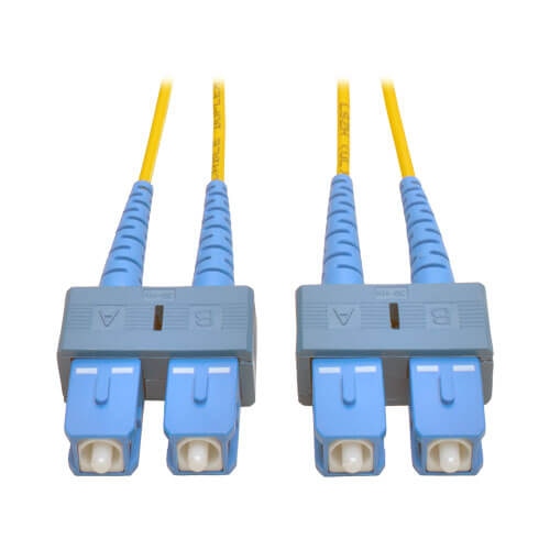 Eaton N356-10M InfiniBand/fibre optic cable 2x SC OFNR Blue, Yellow