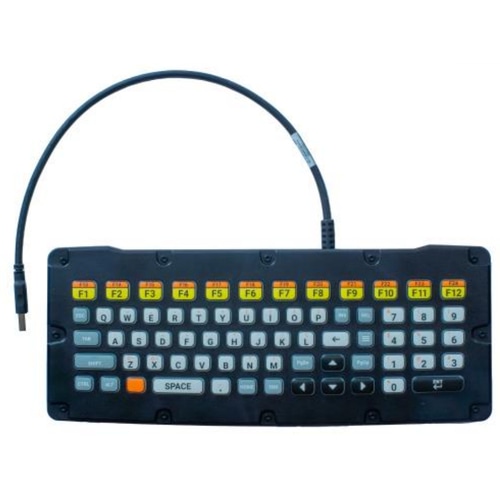Zebra KYBD-QW-ET-S-1 mobile device keyboard QWERTY English USB Multicolour