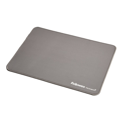 Fellowes Earth Series XL Mouse Mat with Non-Slip Base Breyta XL Mouse Pad with Antibacterial Protection Grey