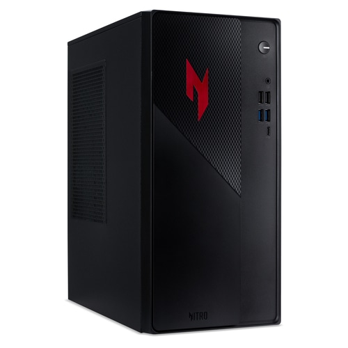 Acer NITRO 20 N20-101 Gaming Desktop - Intel Core 5-210H, 16GB, 512GB SSD, Nvidia GeForce RTX 5060, Windows 11, Black