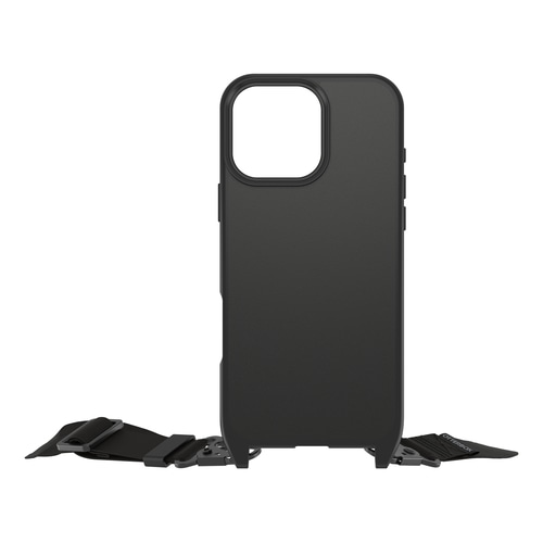 OtterBox React Necklace Series for MagSafe for iPhone 16 Pro Max, Black