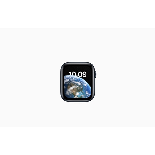 Apple Watch SE OLED 44 mm Digital 324 x 394 pixels Touchscreen 4G Black Wi-Fi GPS (satellite)