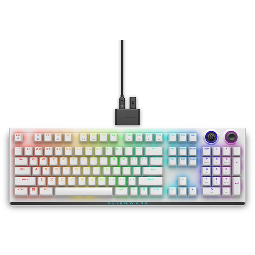 Alienware AW920K keyboard Gaming USB + RF Wireless + Bluetooth White