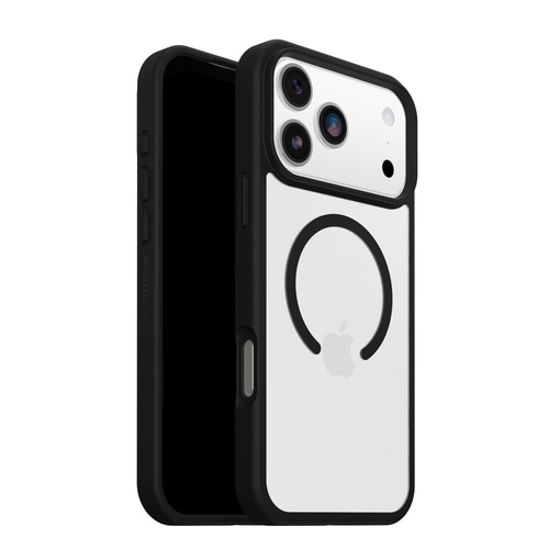 OtterBox React MagSafe Apple iPhone 17 Pro Max Black Crystal - clear/black
