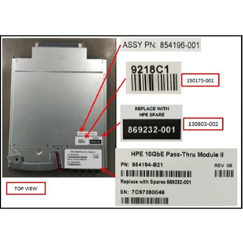 HPE 854194-B21 network switch module 10 Gigabit Ethernet
