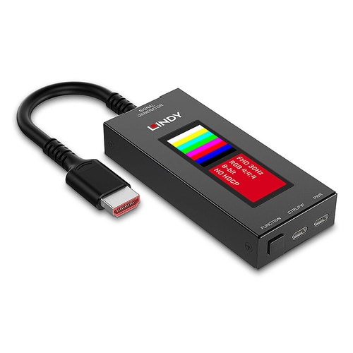 Lindy HDMI 8K30 Signal Generator Professional diagnostic tool for HDMI AV signal