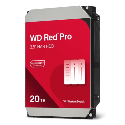 Western Digital Red Pro WD202KFGX internal hard drive 20 TB 7200 RPM 512 MB 3.5 Serial ATA III
