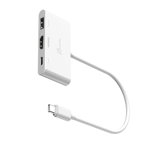 j5create JCA399 USB-C to HDMI 4K144Hz & USB 3.2 with Power Delivery 100W, Black