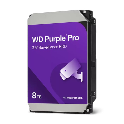 Western Digital Purple Pro Smart Video HDD 8TB internal hard drive 7200 RPM 3.5 Serial ATA