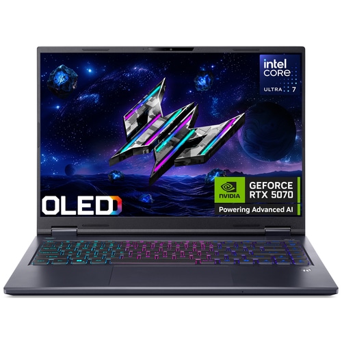 Acer Predator Helios Neo 14 AI PHN14-71 - Intel Core Ultra 7 255HX, 32GB, 1TB SSD, NVIDIA GeForce RTX 5070, 14 OLED 120Hz, Windows 11 Gaming Laptop