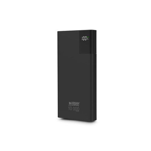 Urban Factory BIGEE: POWERBANK 10 000MAH USB-C IN & OUT WITH LCD SCREEN