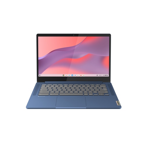 Lenovo IdeaPad Slim 3 Chrome 14M868 MediaTek Kompanio 520 Chromebook 35.6 cm (14) Full HD 4 GB LPDDR4x-SDRAM 128 GB eMMC Wi-Fi 6 (802.11ax) ChromeOS UK English Blue