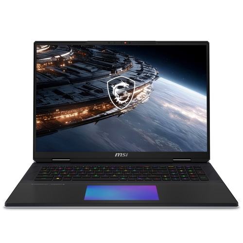 MSI Titan 18 HX A2WJ-1072UK Intel Core Ultra 9 290HX Plus Laptop 45.7 cm (18) UHD+ 64 GB DDR5-SDRAM 4 TB SSD NVIDIA GeForce RTX 5090 Wi-Fi 7 (802.11be) Windows 11 Home Black