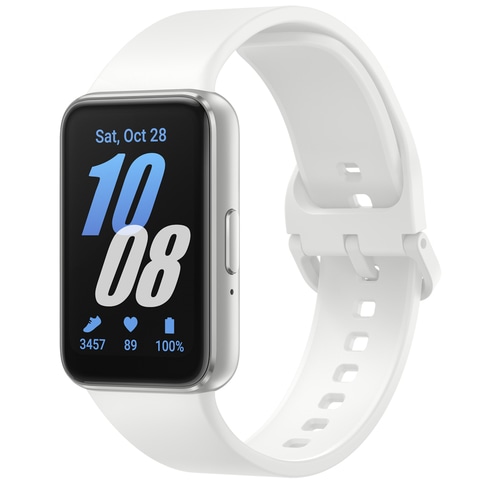 Samsung Galaxy Fit3 4.06 cm (1.6) AMOLED 40 mm Digital 256 x 402 pixels Touchscreen Silver