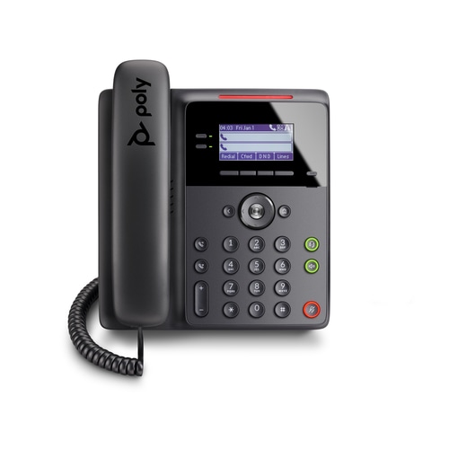 POLY Edge B10 IP phone Black 2 lines LCD