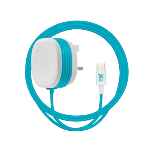 Juice JUI-MAINS-TYPEC-25W-ECO mobile device charger Gaming controller, Portable gaming console, Smartphone, Tablet Blue, White AC Indoor
