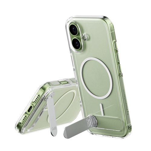 PanzerGlass CARE by  Feature Case Transparent w. Kickstand & MagSafe iPhone 17