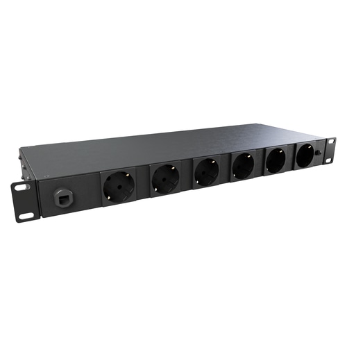 Vertiv PowerGo Monitored PDU|1U|Schuko inlet 230V 16A|6 Schuko