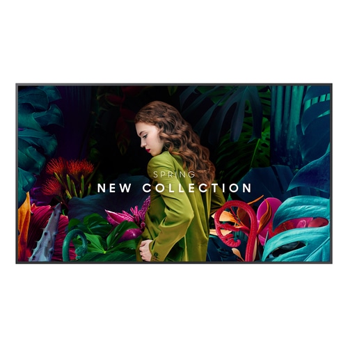 Samsung QB65C-N Digital signage flat panel 165.1 cm (65) LED 350 cd/m 4K Ultra HD Black Built-in processor Tizen 7.0 16/7