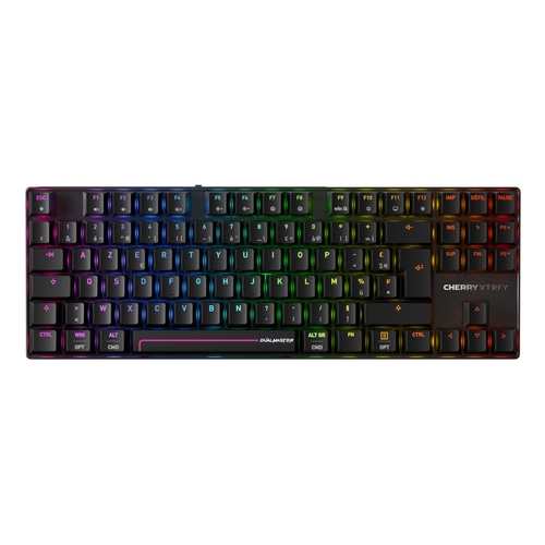 CHERRY MX 8.2 Pro TMR Wireless keyboard Gaming USB + RF Wireless + Bluetooth AZERTY French Black