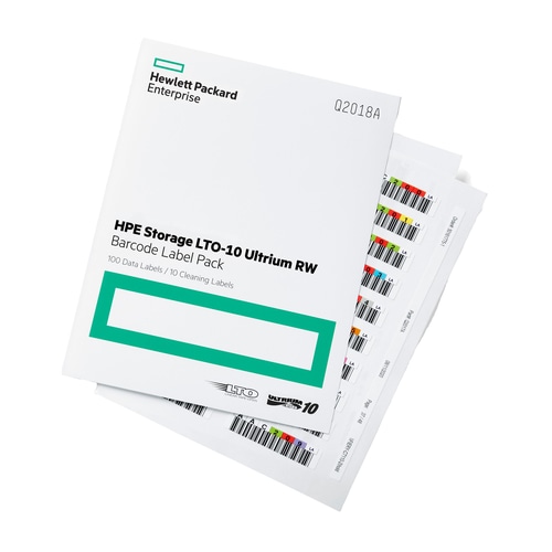 HPE Storage LTO-10 Ultrium RW Bar Code Label Pack