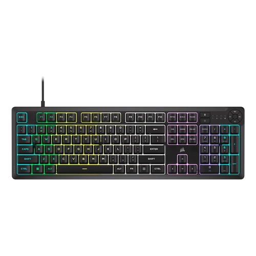 Corsair K55 CORE RGB keyboard Gaming USB Black